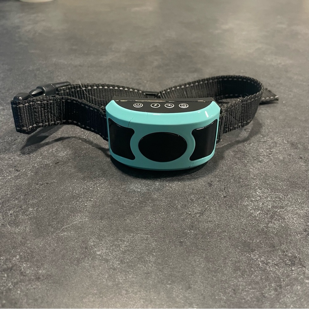 Jasain Dog Training Vibration and Shock Collar Teal and Black